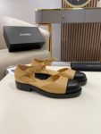 Chanel Mary Janes Brown For Women