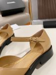 Chanel Mary Janes Brown For Women