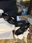 Chanel Mary Janes Sandals Black For Women