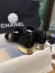 Chanel Mary Janes Sandals Black For Women