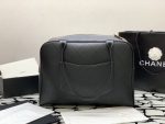 Chanel Maxi Bowling Bag Black For Women 45cm / 17.7in