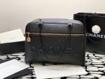 Chanel Maxi Bowling Bag Black For Women 45cm / 17.7in