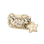 Chanel Mini Flap Bag And Star Coin Purse For Women AS4646 B14873 NT671- 7.4 Inches/ 19 Cm