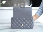 Chanel Mini Rectangular Flap Grey For Women 20cm / 7.9in