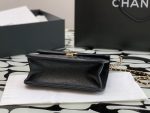 Chanel Mini Top Handle Bag Black For Women 20cm / 7.9in