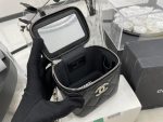 Chanel Mini Vanity Bag Black/White For Women 11cm / 4.3in