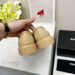 Chanel Moccasins Beige For Women