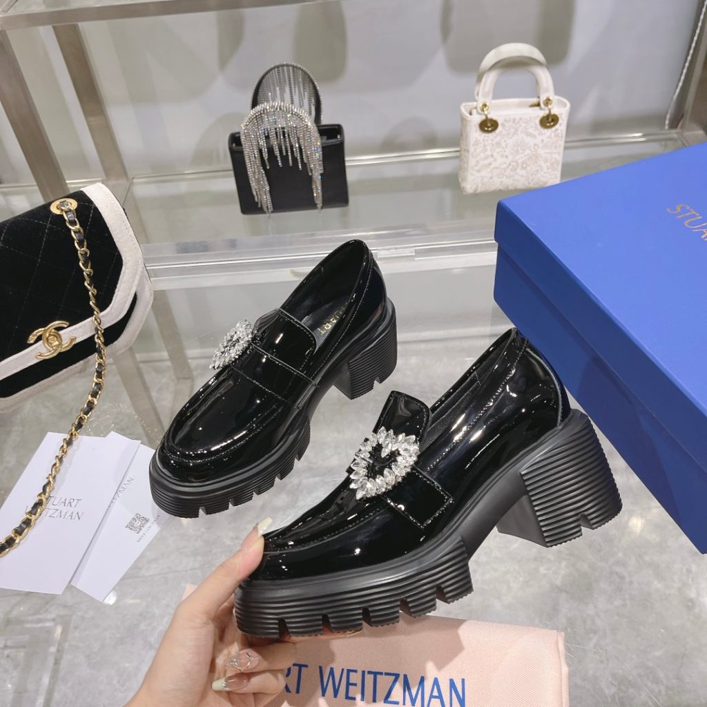 Chanel Moccasins Black For Women