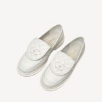 Chanel Moccasins White For Women