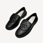 Chanel Moccasins Black For Women