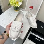 Chanel Moccasins White For Women