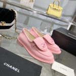 Chanel Moccasins Pink For Women