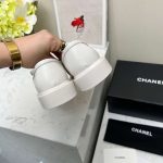 Chanel Moccasins White For Women