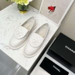 Chanel Moccasins White For Women