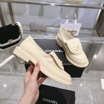 Chanel Moccasins White For Women