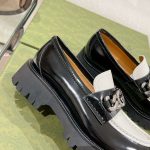 Chanel Moccasins Black/White For Women