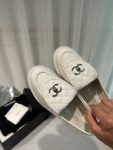 Chanel Moccasins White For Women