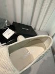 Chanel Moccasins Cream For Women