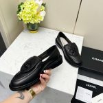 Chanel Moccasins Black For Women