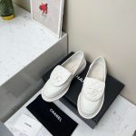 Chanel Moccasins White For Women