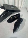 Chanel Moccasins Black For Women