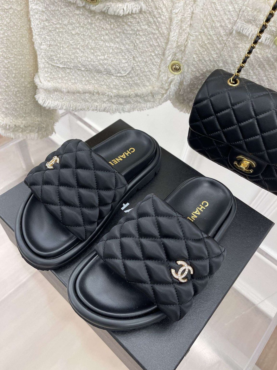 Chanel Mules Black For Women