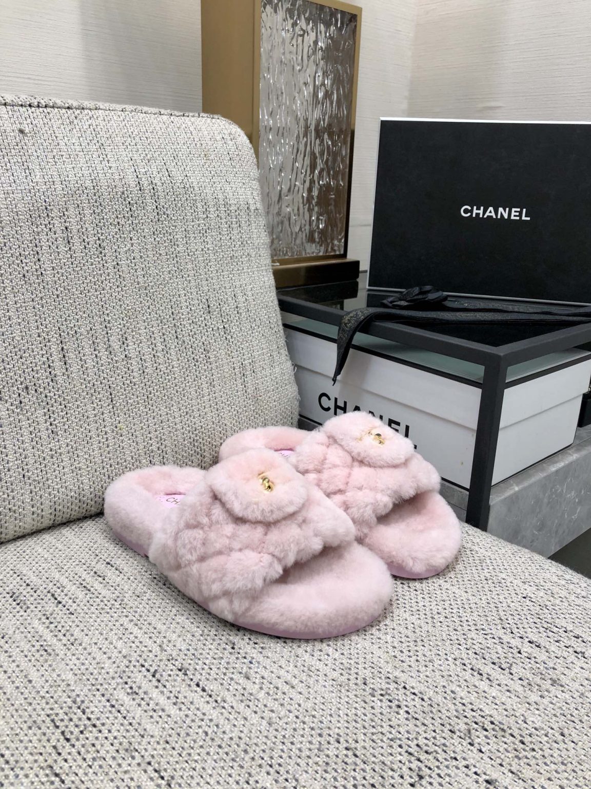 Chanel Mules Pink For Women