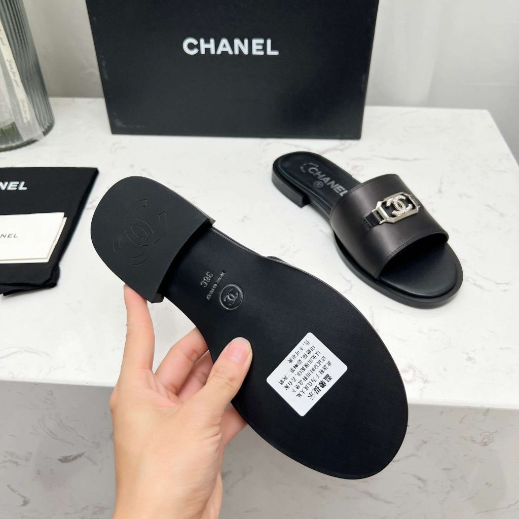 Chanel Mules Black For Women