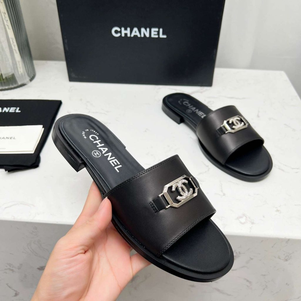 Chanel Mules Black For Women