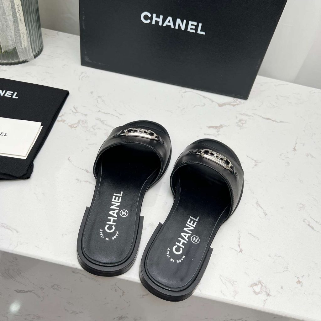 Chanel Mules Black For Women