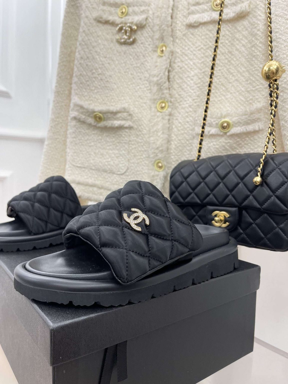 Chanel Mules Black For Women