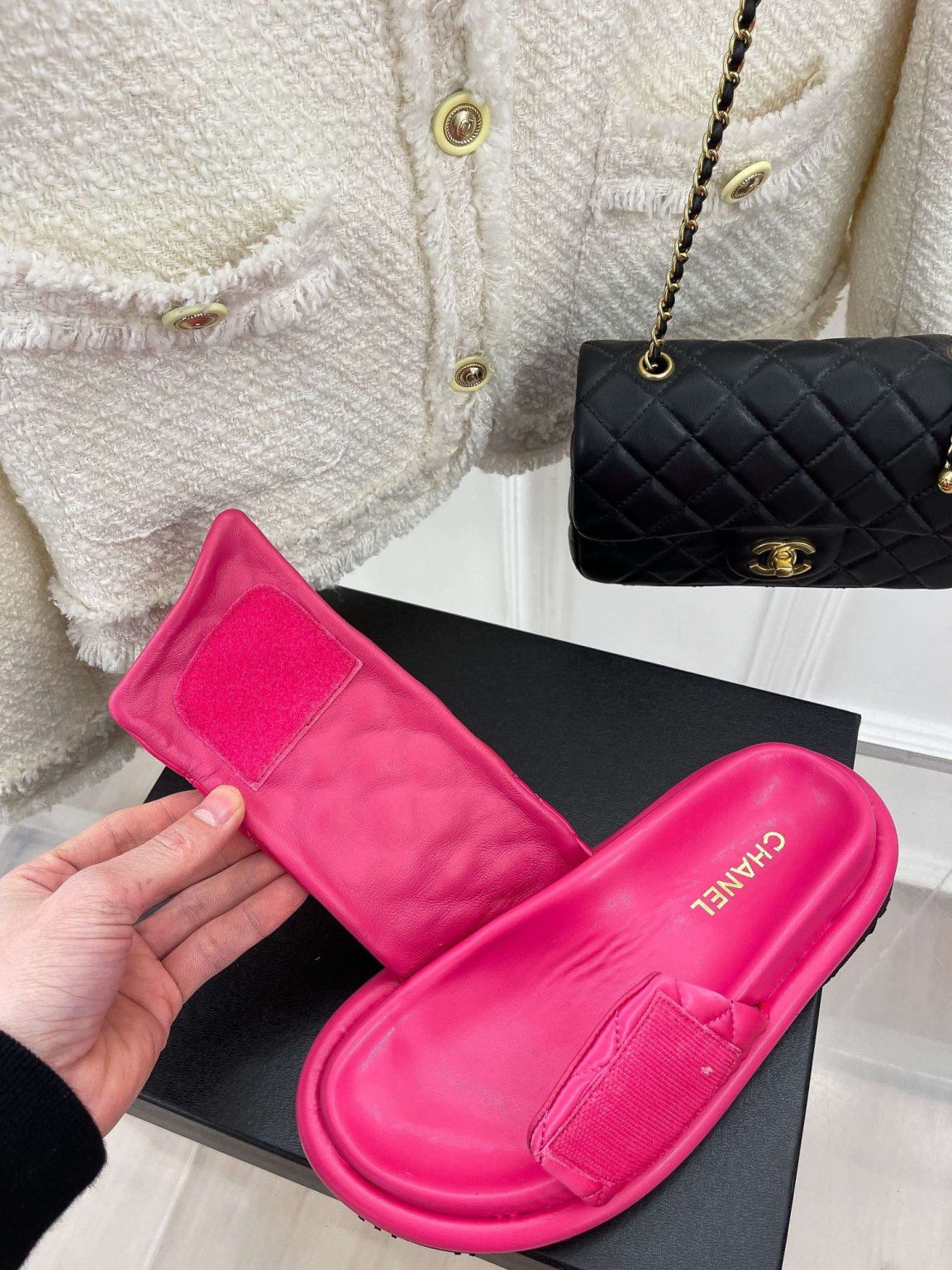 Chanel Mules Pink For Women