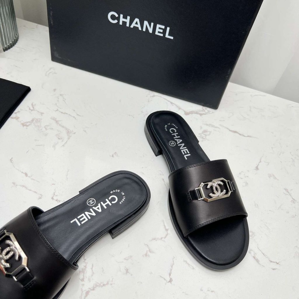 Chanel Mules Black For Women