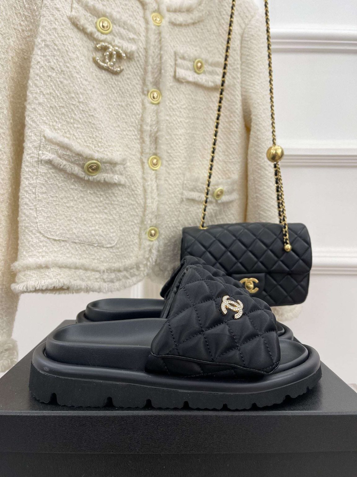 Chanel Mules Black For Women