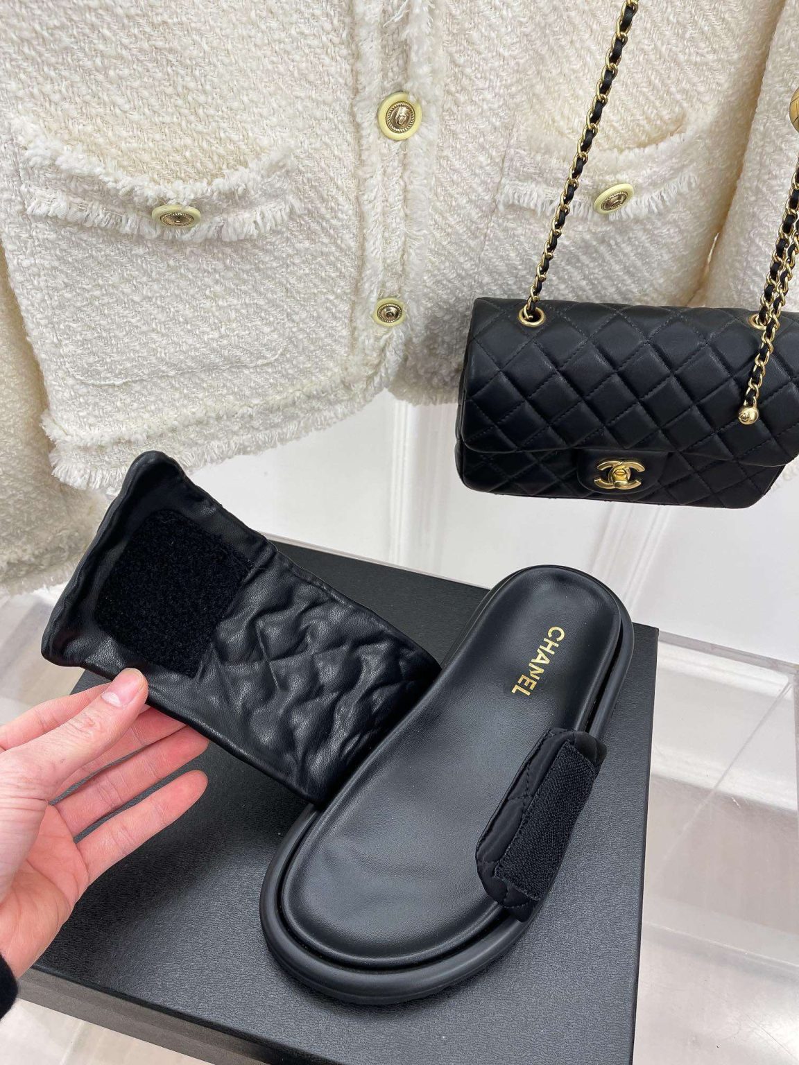 Chanel Mules Black For Women