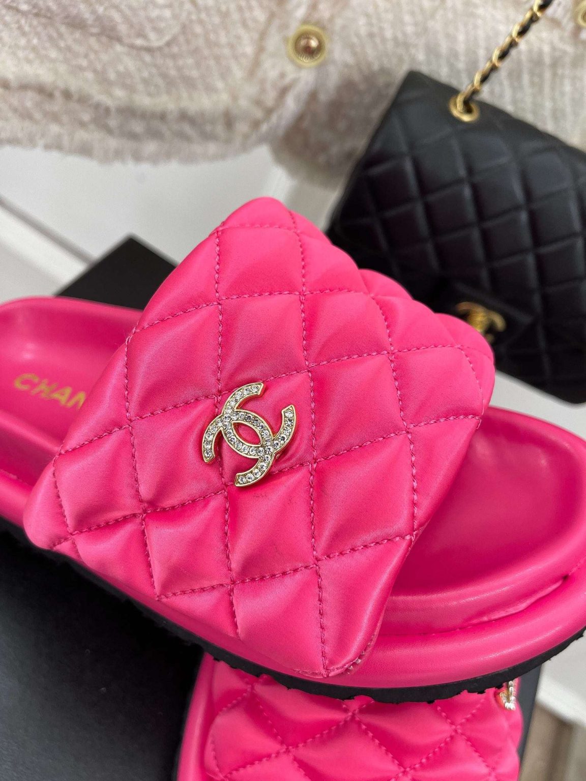 Chanel Mules Pink For Women