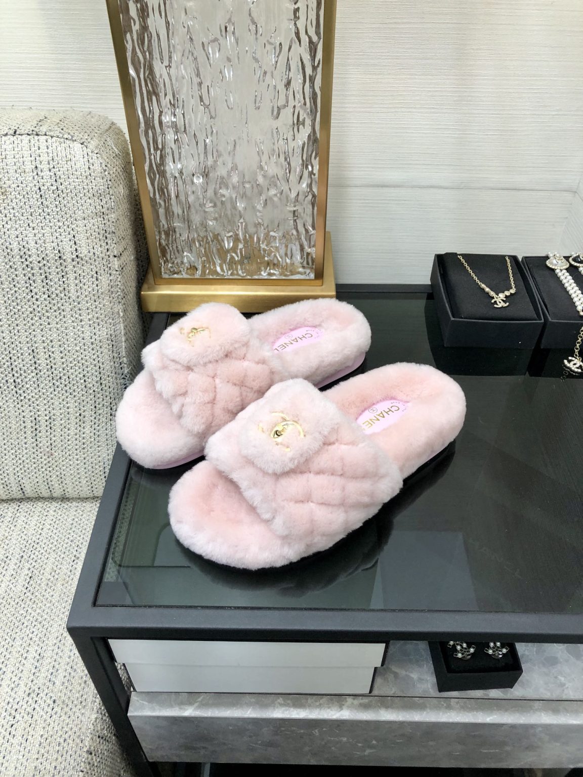 Chanel Mules Pink For Women