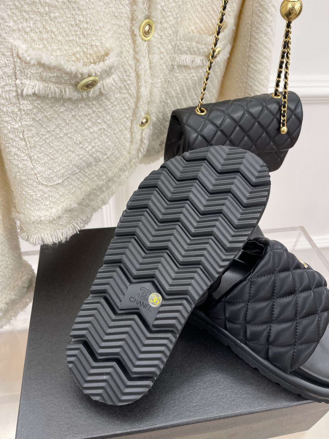 Chanel Mules Black For Women