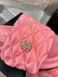 Chanel Mules Pink For Women