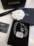 Chanel Perfume Bracelet Silver For Women