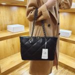 Chanel Shopping Chanel Bag 19 Black For Women 16in/41cm