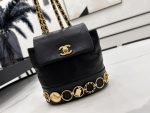 Chanel Backpack Black For Women 18cm / 7.1in AS4275