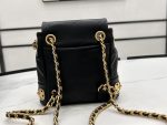 Chanel Backpack Black For Women 18cm / 7.1in AS4275