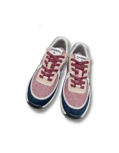 Chanel Sneakers Grey For Women