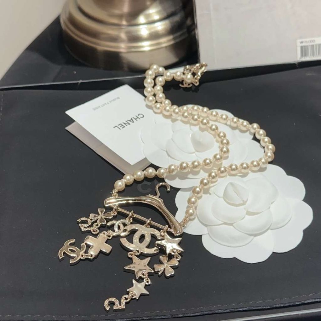 Chanel Star Necklaces Gold For Women