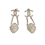 Chanel Stud Earrings Gold For Women