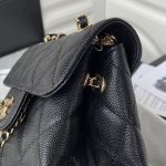 Chanel Taurus Backpack Black For Women 10in / 25.5cm AS3200