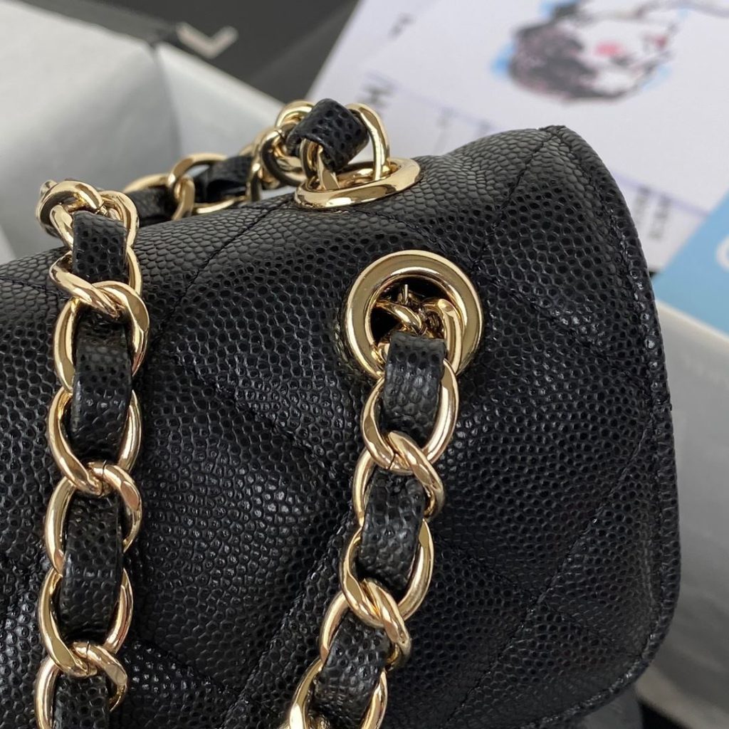 Chanel Taurus Backpack Black For Women 10in / 25.5cm AS3200