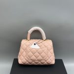 Chanel Coco Handle Mini Bag Pink For Women 5,1in/13cm