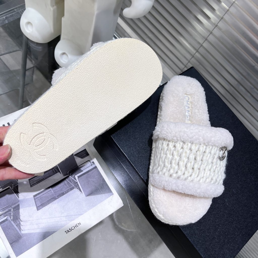 Chanel Mules White For Women